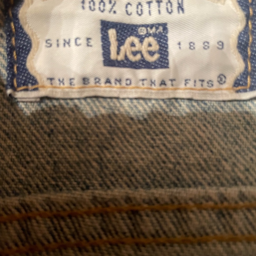 Hard Rock Cafe Lee Jean Jacket Chicago Size Small Blue Denim - Picture 8 of 13